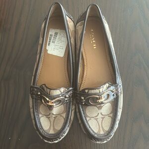 Coach slip on shoes